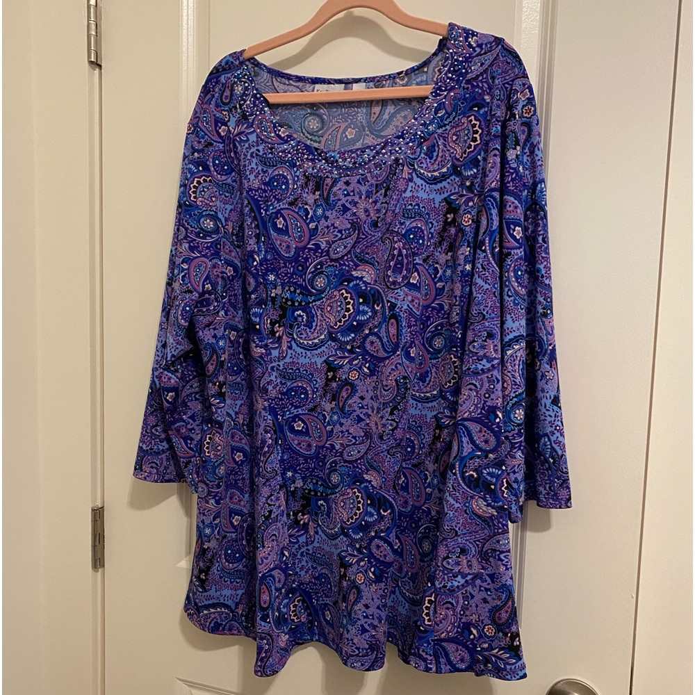 Kim Rogers Curvy 3x blouse